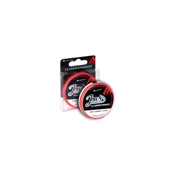 Mikado Jaws 0,40mm 25m Fluorocarbon leader