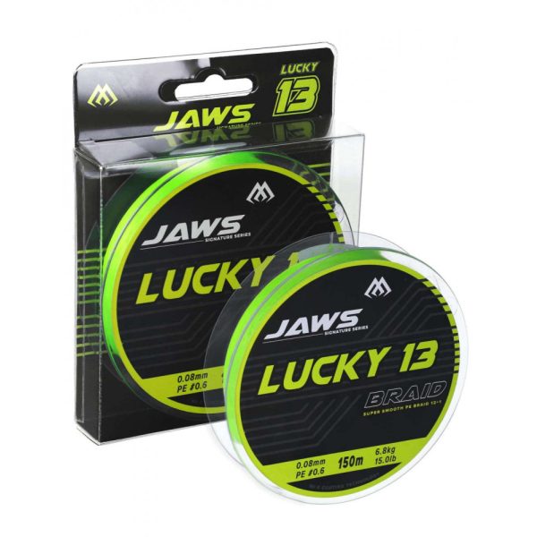 Mikado Jaws Lucky 13 0.2mm 150m Braided Main Line