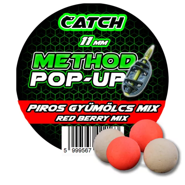 Catch Method Pop-Up 11mm Piros Gyümölcs Mix
